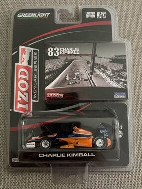 Greenlight IZOD IndyCar Series Charlie Kimball #83 Die-Cast Car - Navy & Orange